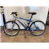 Image 2 : NORCO MOUNTAINEER BLUE 21 SPEED FRONT SUSPENSION HYBRID BIKE