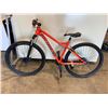 Image 2 : NORCO STORM ORANGE AND YELLOW 24 SPEED FRONT SUSPENSION MOUNTAIN BIKE WITH FULL DISK BRAKES