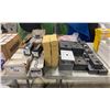 Image 1 : BOX OF DOOR GUARD SETS, WEISER DOOR KNOBS, TAYMOR DOOR KNOBS, DOOR CLOSERS,  & ASSORTED COMMERCIAL