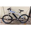 Image 3 : 2 BIKES: LIME WHITE ELECTRIC HYBRID BIKE *NO KEYS, NO CHARGER, PARTS ONLY* & NCM WHITE 21 SPEED