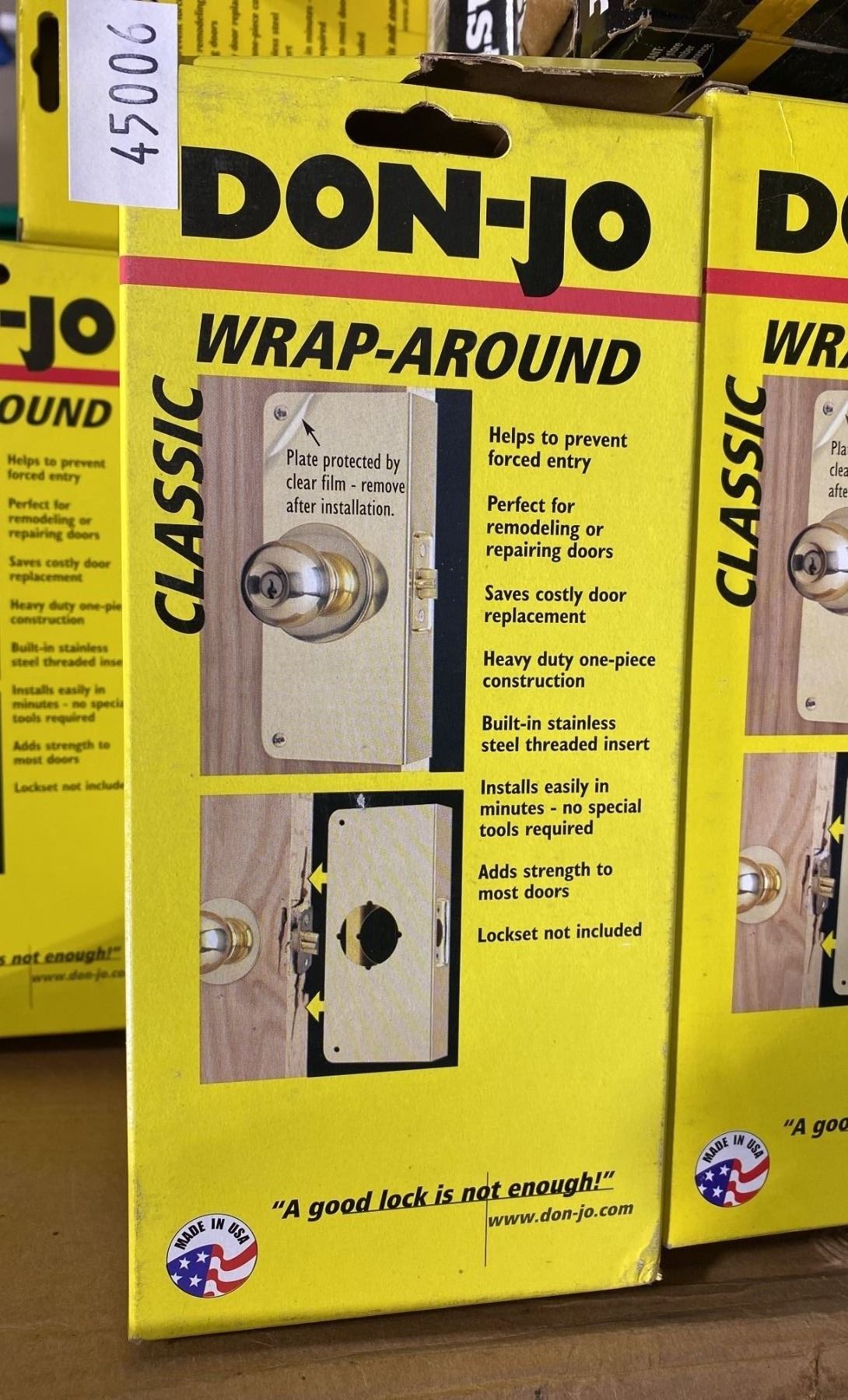 5 MASTER SPECIAL USE SLIDE LOCKS, ASSORTMENT OF DONJO CLASSIC LARGE