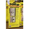 Image 2 : 5 MASTER SPECIAL USE SLIDE LOCKS, ASSORTMENT OF DON-JO CLASSIC LARGE & SMALL WRAP AROUND DOOR