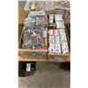 Image 1 : 2 WOODEN CRATE BOXES OF ASSORTED COMMERCIAL KEY BLANKS
