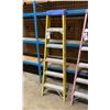 Image 2 : DAVIDSON 6' YELLOW FIBERGLASS / ALUMINUM INDUSTRIAL STEP LADDER