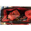 Image 2 : GAME CAMERA IN CASE, BLUETOOTH SPEAKER, MILWAUKEE SOFT TOOL BAG OF ASSORTED TOOLS, BATTERY BACKUP,