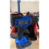 Image 4 : GAME CAMERA IN CASE, BLUETOOTH SPEAKER, MILWAUKEE SOFT TOOL BAG OF ASSORTED TOOLS, BATTERY BACKUP,