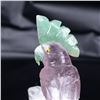 Image 2 : Natural Stone Handcarved Quartz Bird
