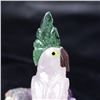 Image 5 : Natural Stone Handcarved Quartz Bird