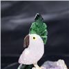 Image 6 : Natural Stone Handcarved Quartz Bird