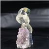 Image 1 : Natural Stone Handcarved Quartz Bird
