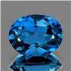 Image 1 : Natural London Blue Topaz {Flawless-VVS1}