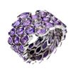 Image 1 : Natural Purple Amethyst Ring