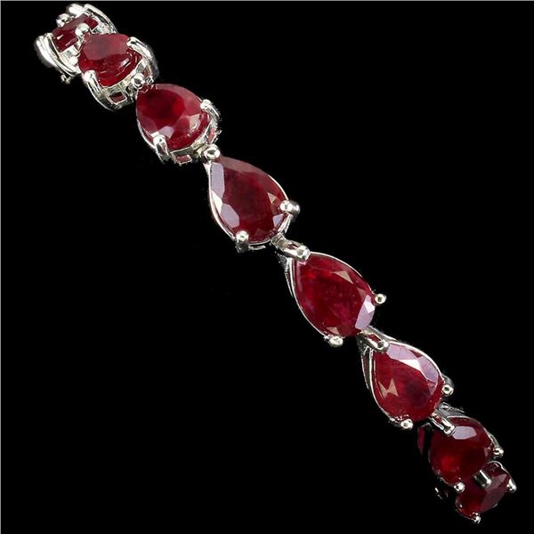 Natural Pigeon Blood Red Ruby Bracelet
