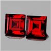 Image 1 : Natural Princess Red Garnet Pair{Flawless-VVS}