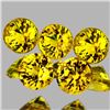 Image 1 : Natural Yellow Sapphire 5 Pcs {Flawless-VVS}