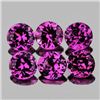 Image 1 : Natural Purple Red Rhodolite Garnet 6 Pcs {Flawless-VVS)