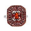 Image 1 : Natural Mozambique Garnet Ring