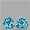Image 1 : Natural Sky Blue Topaz Pair {Flawless-VVS}