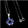Image 2 : Natural Royal Blue Sapphire Necklace