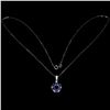 Image 3 : Natural Royal Blue Sapphire Necklace