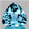 Image 1 : Natural  Sky Blue Topaz 10.00 MM {Flawless-VVS1}