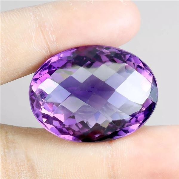 Natural Purple Amethyst 47.90 Cts - VVS