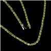 Image 3 : Natural Stunning Green Peridot 125 Cts Necklace