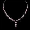 Image 1 : Natural Rhodolite Garnet Necklace