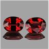 Image 1 : Natural Red Garnet Pair (Flawless-VVS1)