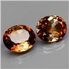 Image 1 : NATURAL CHAMPAGNE IMPERIAL TOPAZ PAIR 12x10  MM