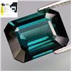Image 1 : Natural Intense Greenish Blue Tourmaline 4.62 Cts