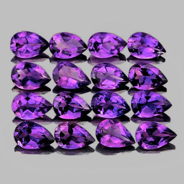 Natural Purple Amethyst {Flawless-VVS}