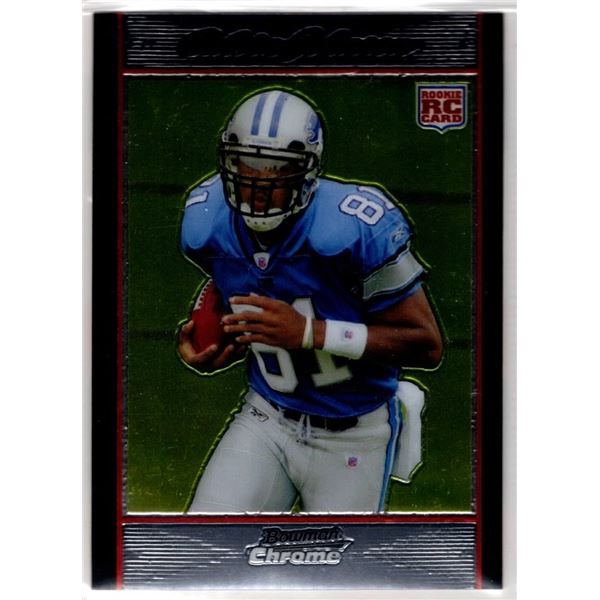 Calvin Johnson 2007 Bowman Chrome Rookie Card #BC75