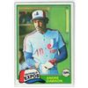 Image 1 : Andre Dawson ROOKIE CARD 1981 Topps Card number 125