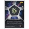 Image 2 : Giannis Antetokounmpo 2023-2024 Panini Prizm Deep Space Insert Card number 9