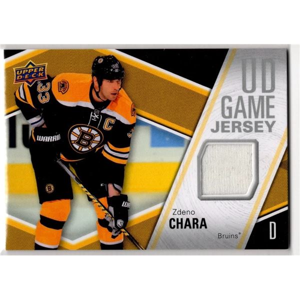 Zdeno Chara 2011-12 Upper Deck Series Two UD Game Jersey Game-Used Patch #GJ-ZC