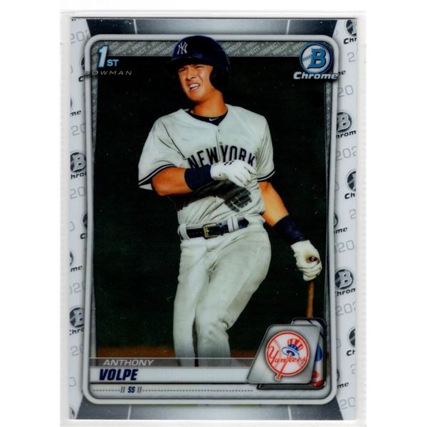 Anthony Volpe 2020 Bowman Chrome 1st Bowman #BCP-139