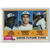 Image 1 : Tim Raines ROOKIE CARD - 1981 Topps Card number 479 - See pictures for condition