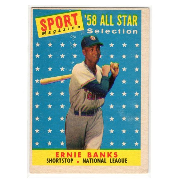 Ernie Banks 1959 Sport Magazine '58 All - Star 482