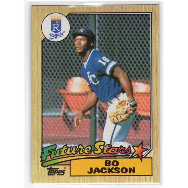 Bo Jackson ROOKIE CARD 1987 Topps Card number 170
