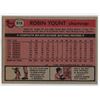 Image 2 : Robin Yount 1981 Topps Card number 515