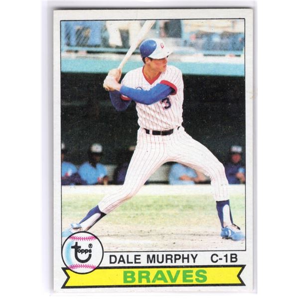 Dale Murphy ROOKIE CARD 1979 Topps Card number 39