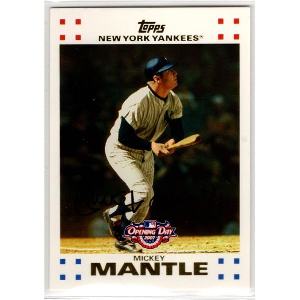 Mickey Mantle 2007 Topps Opening Day #7