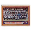Image 1 : New York Giants 1957 Topps Team Card number 317