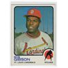 Image 1 : Bob Gibson 1973 Topps Card number 190