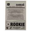 Image 2 : P.K. Subban 2010-11 O-Pee-Chee Marquee Rookie Card #504