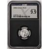 Image 1 : 2006 $10 Platinum American Eagle Coin NGCX Mint State 9.9