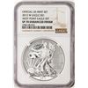 Image 1 : 2013-W $1 American Silver Eagle Coin NGC SP70 Enhanced Finish West Point Eagle Set