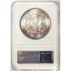 Image 2 : 1887 $1 Morgan Silver Dollar Coin NGC MS65 Nice Toning