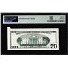 Image 2 : 1996 $20 Federal Reserve Cutting Error Note Fr.2084-G PMG Gem Uncirculated 65EPQ